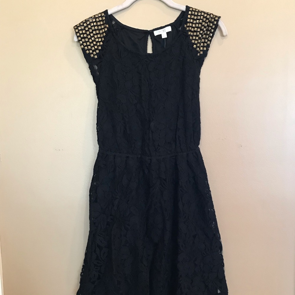 Black lace dress. Size small